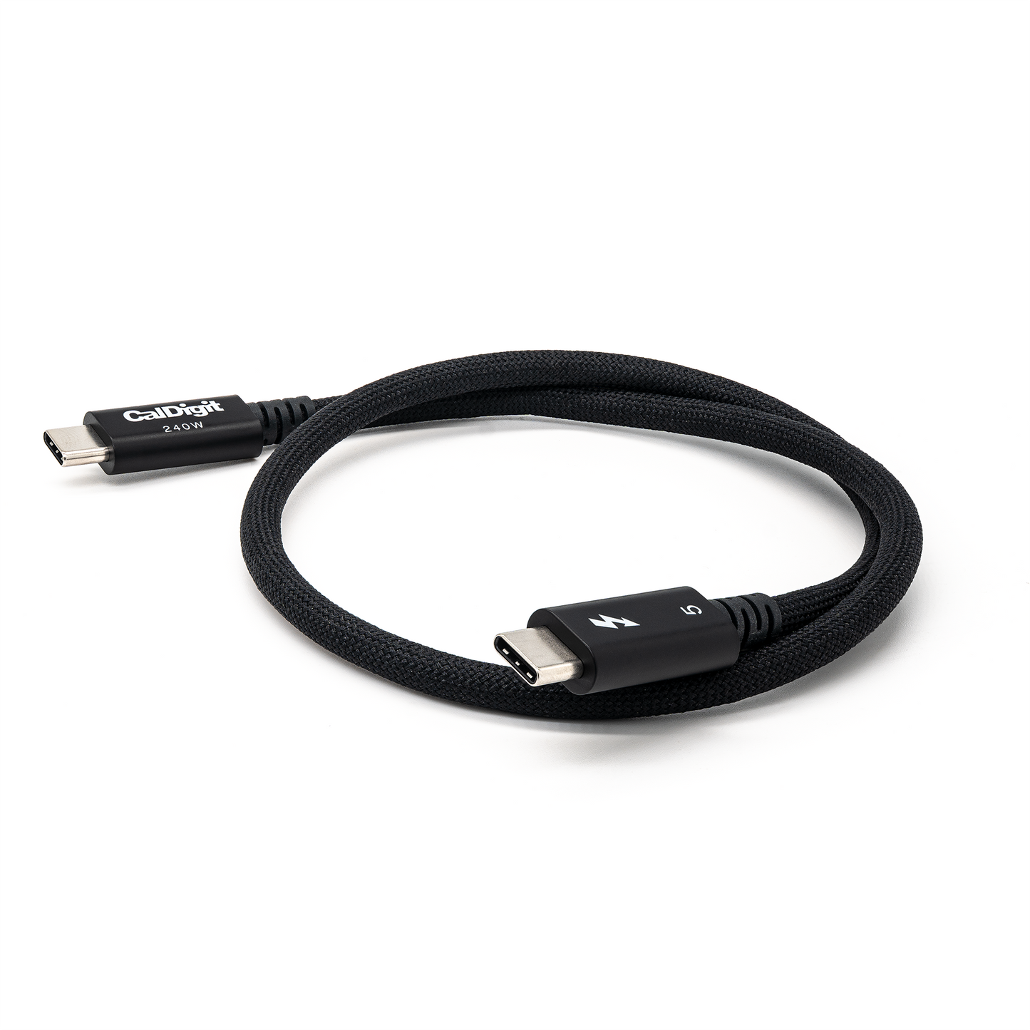 Thunderbolt 5 (USB‑C) Pro Black Braided Cable