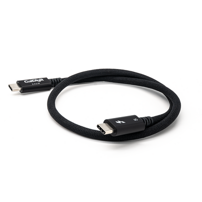 Thunderbolt 5 (USB‑C) Pro Black Braided Cable