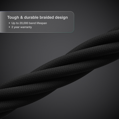 Thunderbolt 5 (USB‑C) Pro Cable (1.0m Braided)