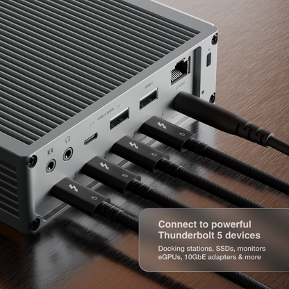 Thunderbolt 5 (USB‑C) Pro Cable (1.0m Braided)