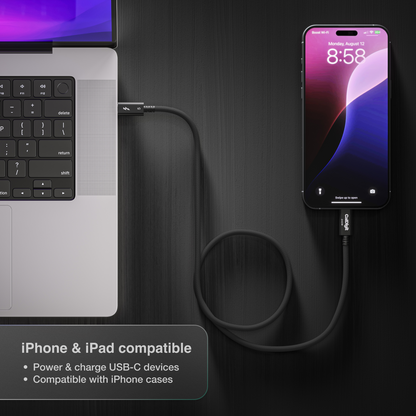 Thunderbolt 5 (USB‑C) Pro Cable (1.0m Braided)