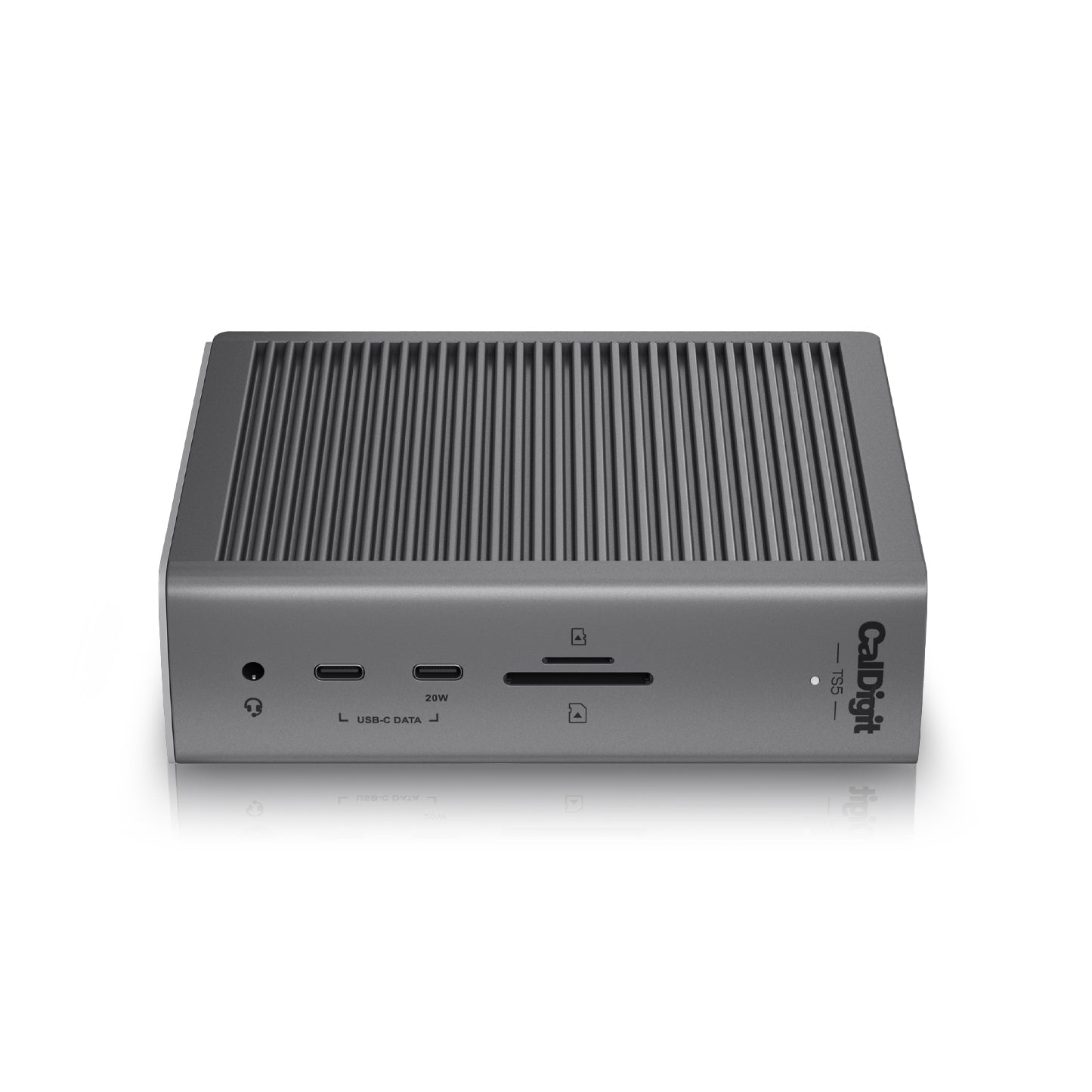 分配器・切替器 CalDigit Thunderbolt5 TS5 TS5 (1.0m) - Thunderbolt Station 5 (Space Gray) (AU Power Cord